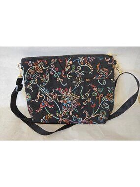 Danny K Embroidered Tapestry Mefium Size Shoulder Bag California USA